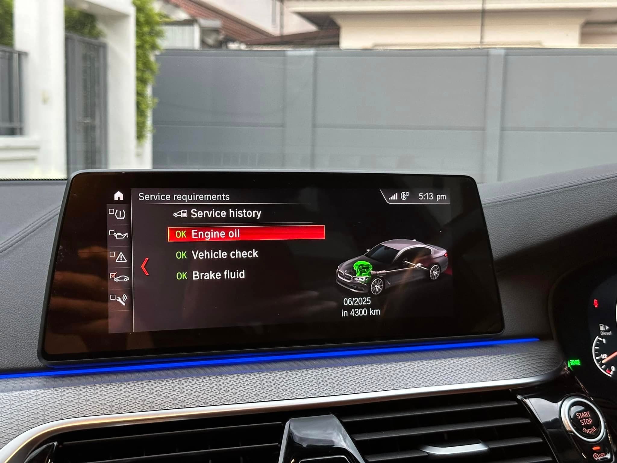 BMW 520d Msport 2019 ภาพที่ 10